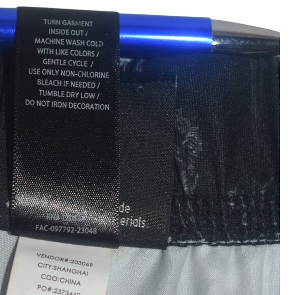 Disney The Nightmare Before Christmas Tiered Skirt Goth Mini Plus Size 2 2X - Picture 7 of 9